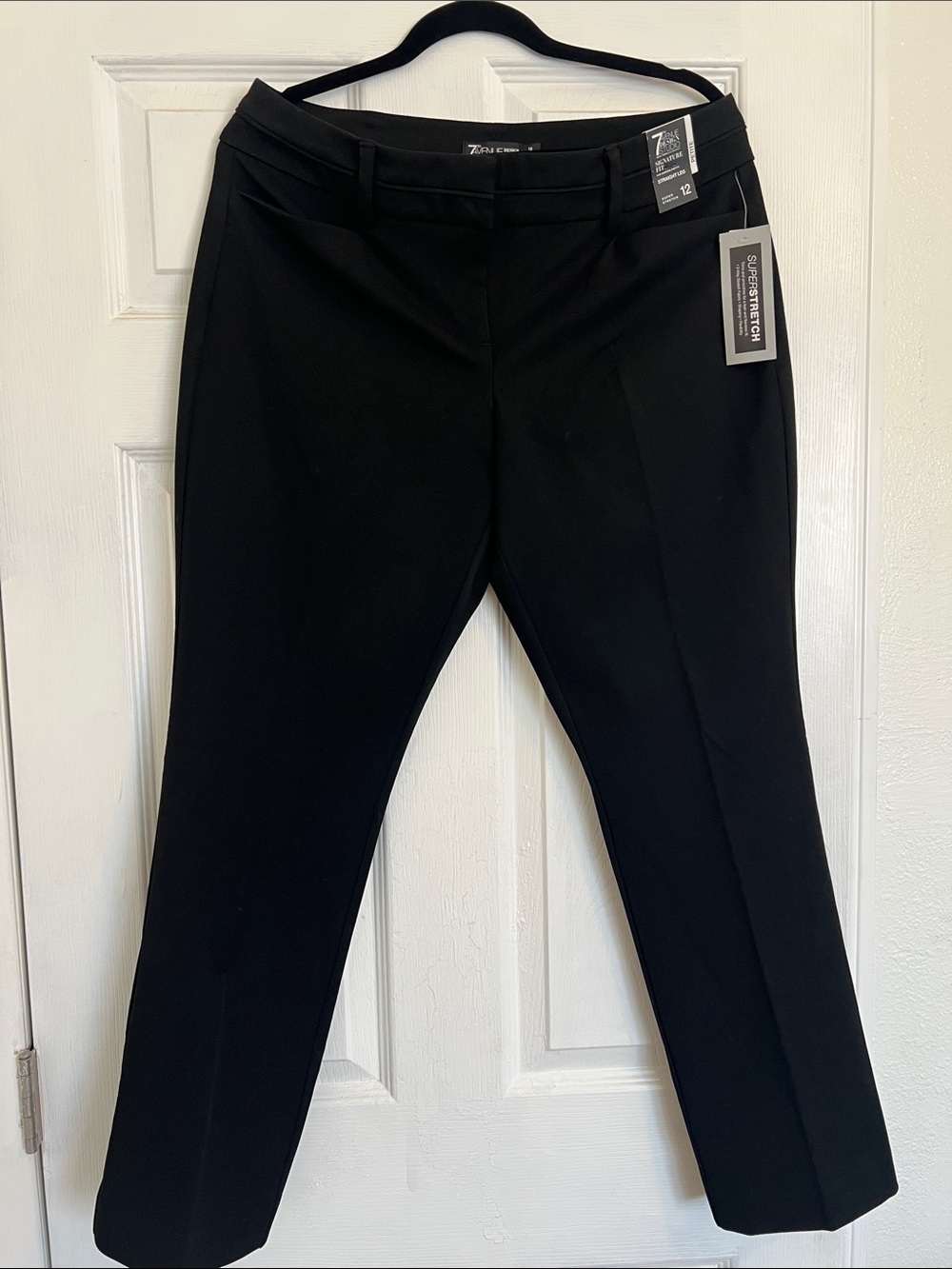 Black Stretch Dress pant fit